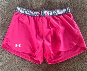 Under Armour Hot Pink Running Shorts thumbnail 1