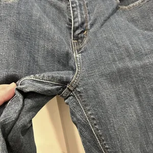 Levis 515 Mid Rise Boot‎ Cut Jeans Womens 12 Med Wash Blue Flap Pocket Denim Y2K thumbnail 6