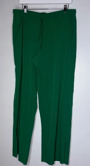 Lululemon Court Rival Wide-Leg Track Pant Regular Green 14 EUC‎ thumbnail 1