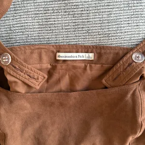 Abercrombie & Fitch Fuax Suede Squareneck Tank Size Large thumbnail 7