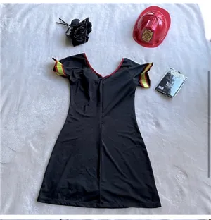 Dream Girl Light My Fire Costume Sz M thumbnail 3