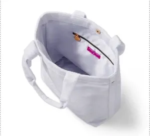 Stoney Clover Lane target white terry cloth beach tote bag brand new with tags thumbnail 9