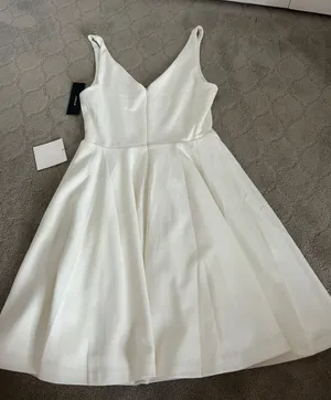 Lulus White Skater Dress thumbnail 3