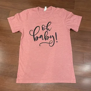 Oh Baby! Pregnancy Announcement T-shirt thumbnail 1
