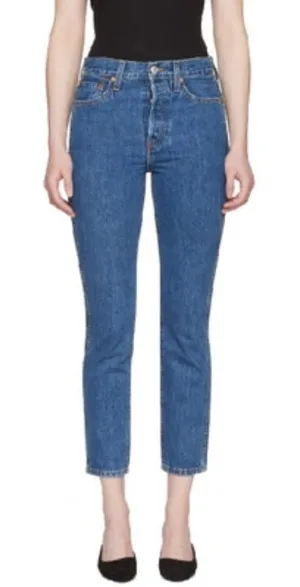 RE/DONE Double Needle Crop Jeans - Saf size 25 thumbnail 1