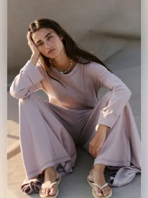 NWT Free People Free Est Strada Jumpsuit- mushroom woods $98 thumbnail 4