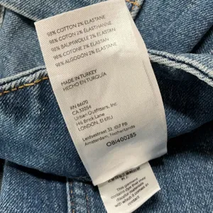 Pilcro Blue Denim The Skipper Straight Cropped Jeans Size 26 thumbnail 11