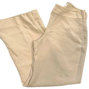 Banana Republic Womans Camden Tan Wide Leg Dress Pants Size 10 thumbnail 2