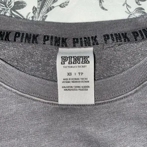 PINK Victoria’s Secret Gray Crewneck thumbnail 5