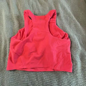 LADIES LULULEMON INVIGORATE TRAIN TANK active gym wear SONIC PINK size 12 dance thumbnail 4