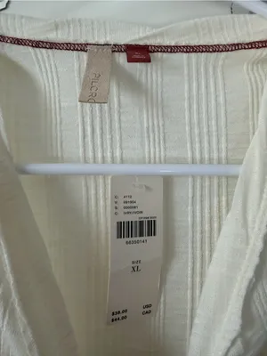 Anthropologie Cream Ribbed Tank Top thumbnail 3