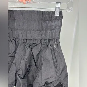 Free People The Way Home Shorts Size XS Black Tennis Athletic Sport thumbnail 2