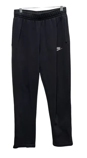 Nike Fleece Jogger Sweatpants Tapered Athletic Lounge Black Women’s Size Small thumbnail 1