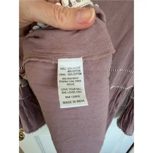 Show Me Your Mumu Romina Tunic Dress Mauve Boho Bell Sleeve Medium‎ thumbnail 6