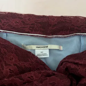 Urban Outfitters Kimchi Blue Sydney Lace & Blue Maroon Floral Dress thumbnail 3