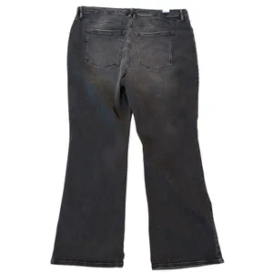 Good American Always Fits Good Legs Flare Jeans Plus Size 28-32 Faded Black NEW thumbnail 8