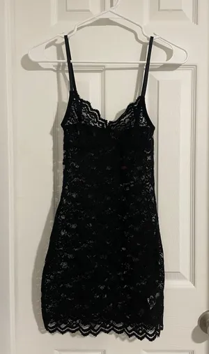 Edikted Melia Sheer Lace Minidress thumbnail 2