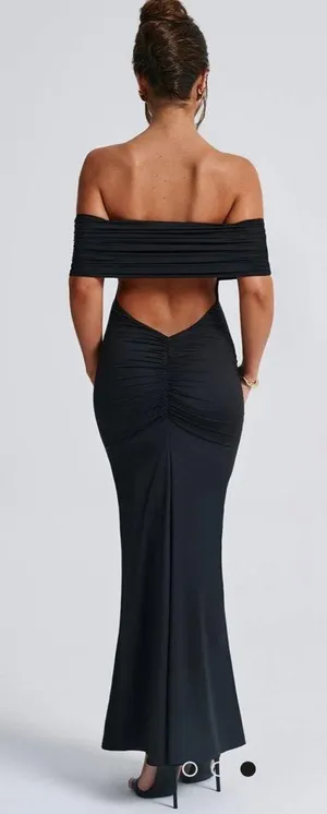 Babyboo Maxi Dress Black thumbnail 2