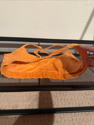 Alo Orange Sports Bra thumbnail 3
