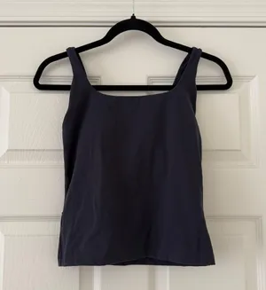 FLX Padded Tank Workout Top Gray thumbnail 1