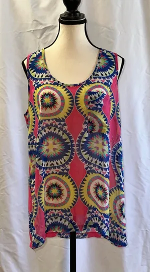 Bright Umgee Sheer Tank thumbnail 1