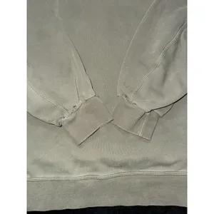Lululemon Women's Sweatshirt Distressed Oversized Crewneck Pullover Green Sz XL thumbnail 3