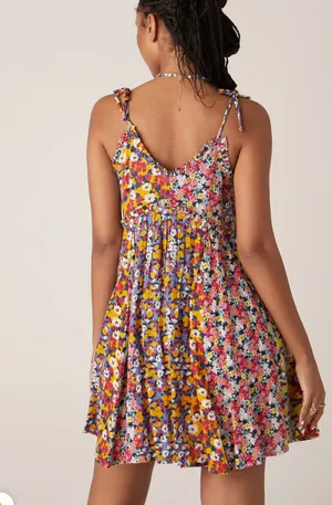 Patrons of Peace Malibu Mini Dress Sz M thumbnail 5