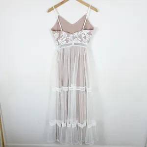 Lulu's Elenora White Embroidered Maxi Dress thumbnail 8