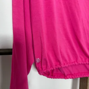 Athleta Pink Long Sleeve Cinched Tie Athletic Shirt Size Small‎ thumbnail 6