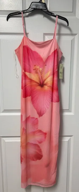 No Boundaries Pink  Cami Dress thumbnail 1