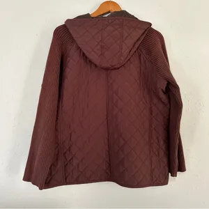 Pure Alaska Brown Sweater Full Zip Jacket Large Casual Fall Vintage 90s thumbnail 3