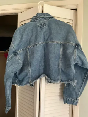 Denim Jacket Forever 21 Cropped thumbnail 2