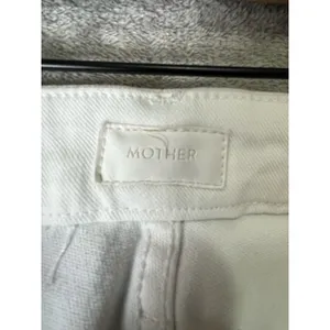 MOTHER The Looker Crop Glass Slipper White Clean Girl Quiet Luxury Minimalist 30 thumbnail 7