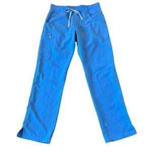 Figs Technical Collection blue high rise pockets scrubs small thumbnail 1