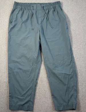 Old Navy Stretchtech Quick Dry Pants Women's XL Green Elastic Waist Activewear thumbnail 1