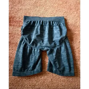 Lululemon Blue Heathered Seamless Bike Shorts Size S/P High Rise thumbnail 5