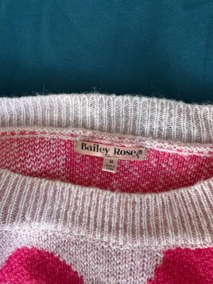 Beginning Boutique Bailey Rose Smiley Sweater thumbnail 5
