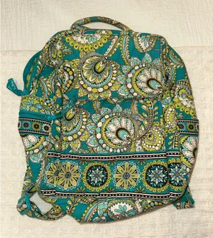 Vera Bradley Peacock Backpack Pattern thumbnail 1