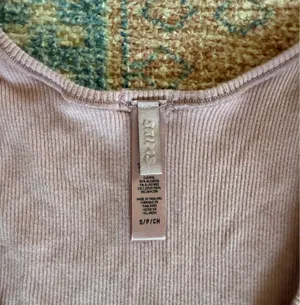 SKIMS Cotton Tank Pink Rib thumbnail 2
