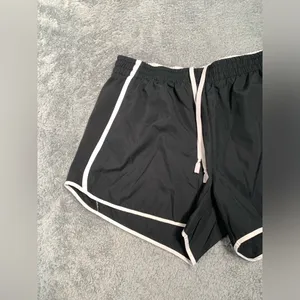 Nike Black Athletic Shorts large thumbnail 2
