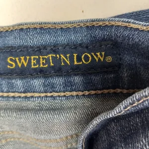 Lucky 8 30x30 Sweet N Low Medium Wash Boot Cut Jeans with Contrast Stitching thumbnail 2