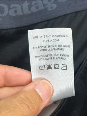 Patagonia Women’s M Black Athletic Leggings Stretch Yoga Running thumbnail 9