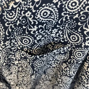 LOFT Romper Size 0 Blue White Paisley Print Long Sleeve‎ Roll Tab One Piece EUC thumbnail 14