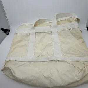 LeSportsac Vintage White Nylon Tote Bag thumbnail 3
