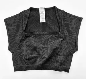 Gymshark XL Gymshark Adapt Animal X Whitney Seamless Crop Top thumbnail 1