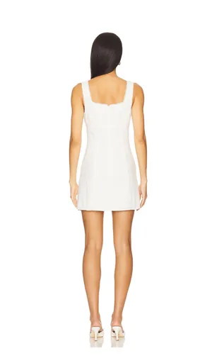 Revolve White Bustier Mini Dress MORE TO COME thumbnail 3