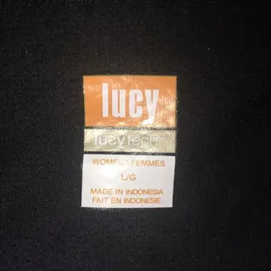 Lucy tech black and gray L 7/8 athletic leggings thumbnail 2