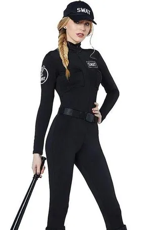 Spirit Halloween SWAT Catsuit thumbnail 1