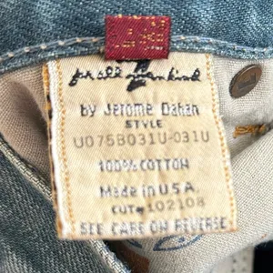 7 For All Mankind Blue Flare Jeans thumbnail 6