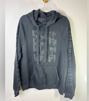 Taylor Swift UNISEX Official Merch Eras Tour Dark Gray Graphic Hoodie Sz M thumbnail 1